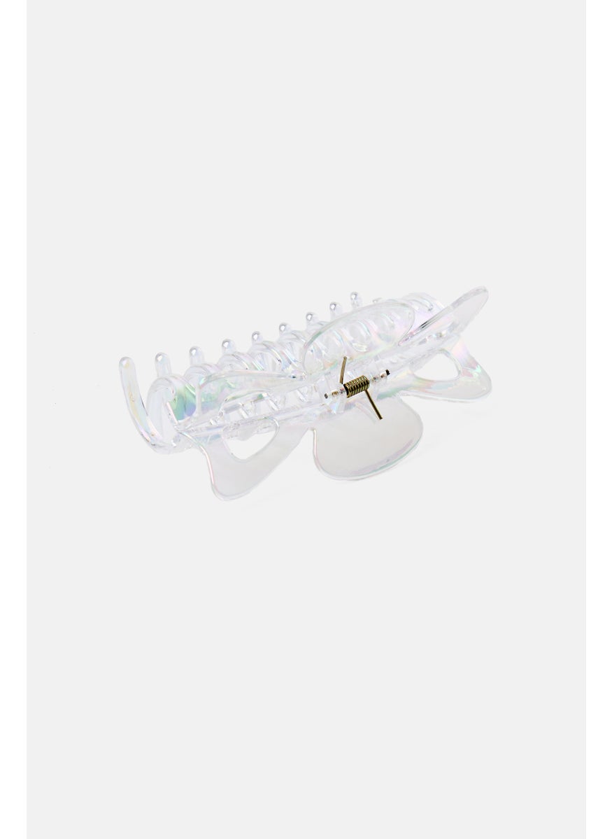 Orly Fashion Accessories Metallic Hair Claw Clips, Transparent  - Image 3