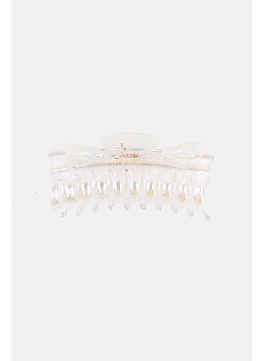 Orly Fashion Accessories Metallic Hair Claw Clips, Transparent  - Image 2