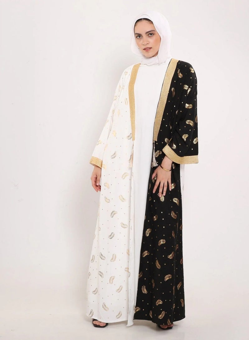 Cardigan Sleeve Long Marasi - White - Image 1