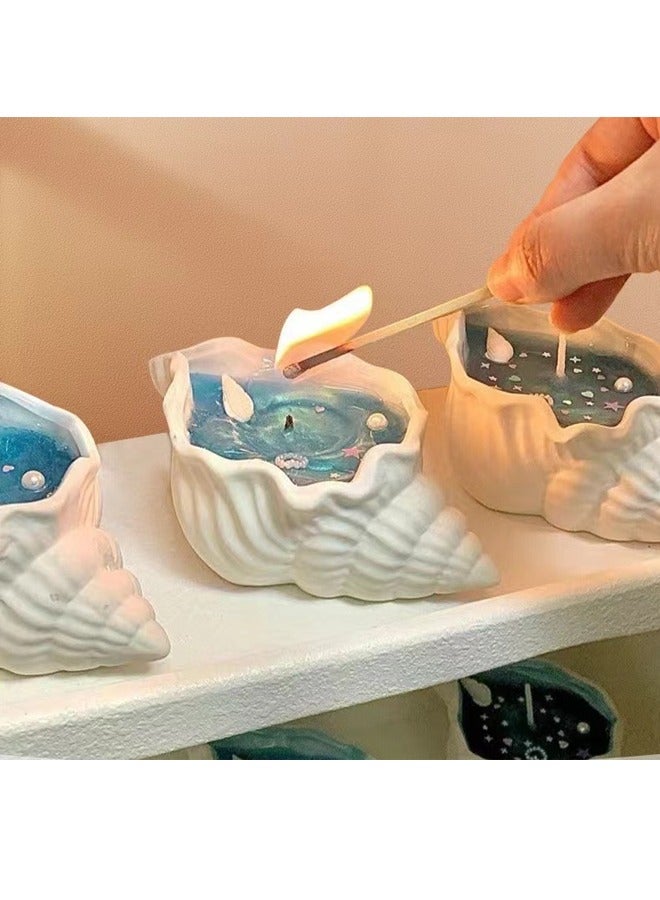 محارة الشموع المعطرة ديكور المنزل العطر الشموع هدية الإبداعية