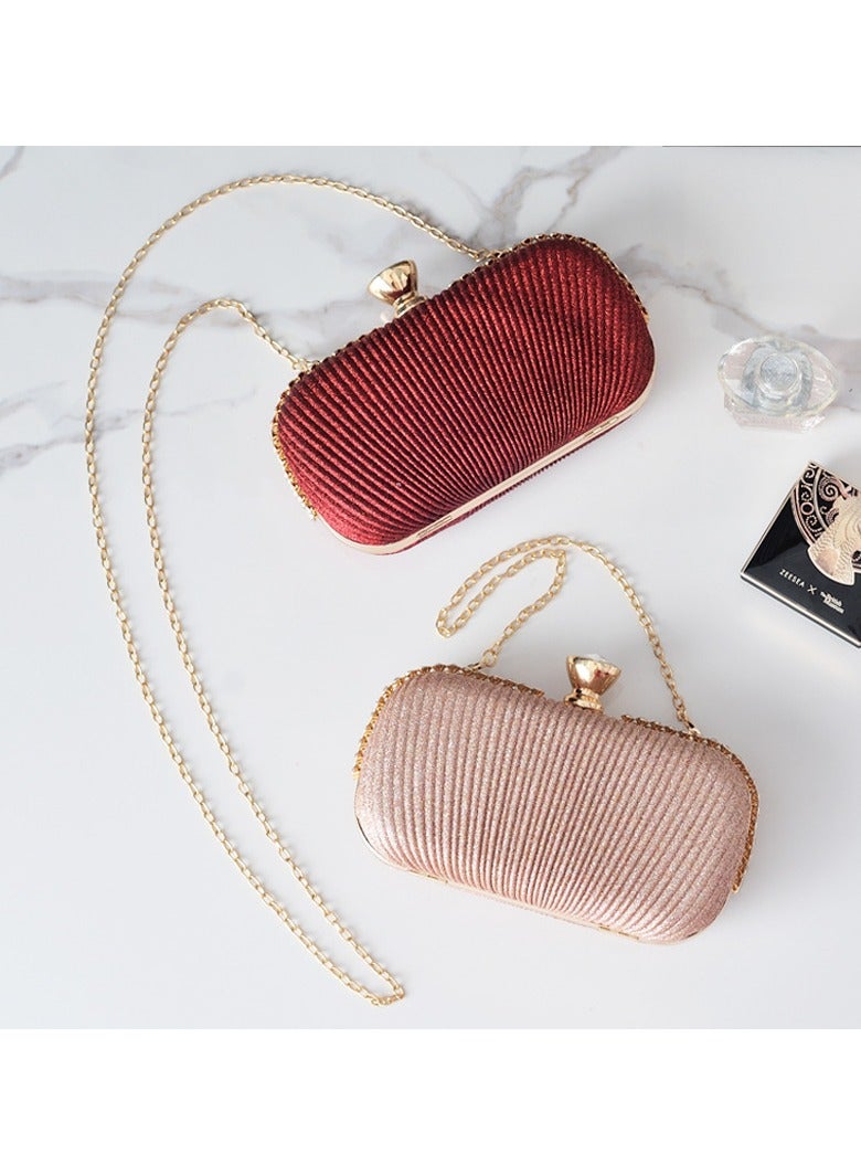 Miluraining Women Clutch Bag Evening Bag Purse with rhinestone diamond decoration decoration Small Crossbody Bag Handbag Shoulder Bag Satchel Bags Suitable for Party Prom Wedding - Image 4
