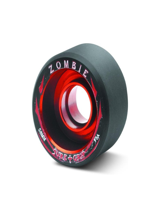 Sure-Grip Zombie Roller Skate Wheels, Set of 4 - Image 1