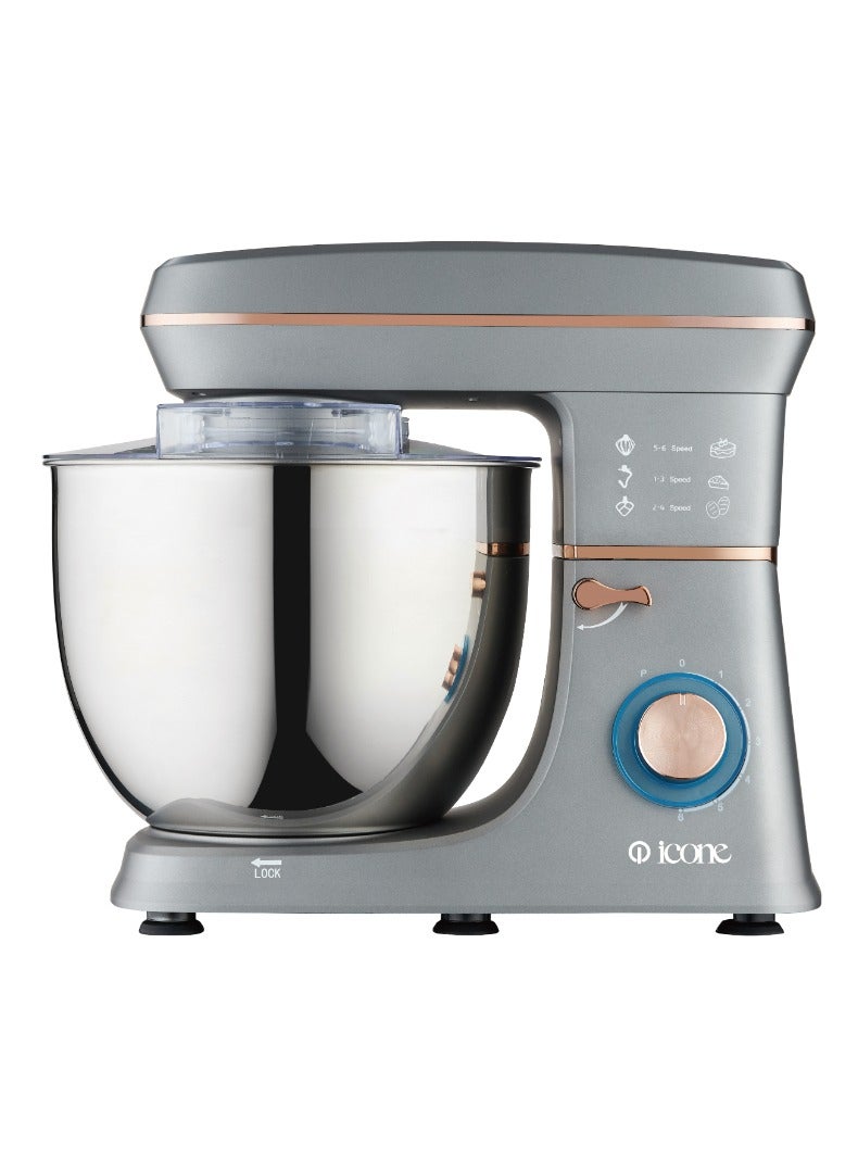 iCone Electric mixer with 8-liter bowl - 1100-watt turbo motor - 6 speeds - LED light switch - 50/60 Hz - 220-240 V - SM-9208 - Image 1