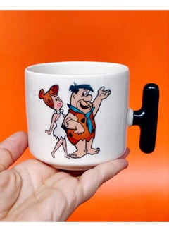 Stone Age Fred and Wilma Flintstone Gift Mug Cup