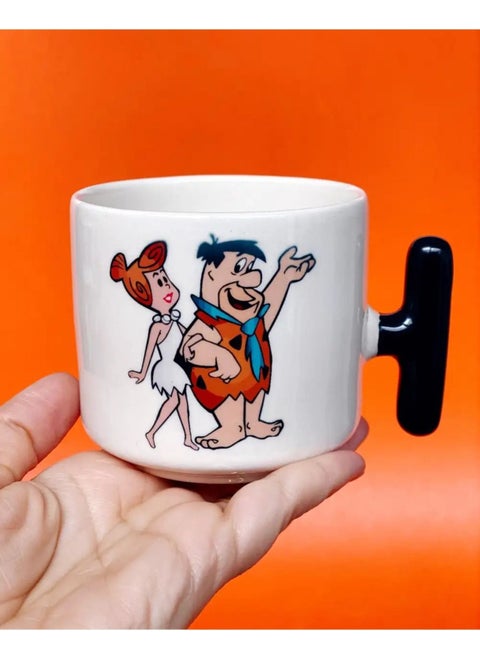 Stone Age Fred and Wilma Flintstone Gift Mug Cup