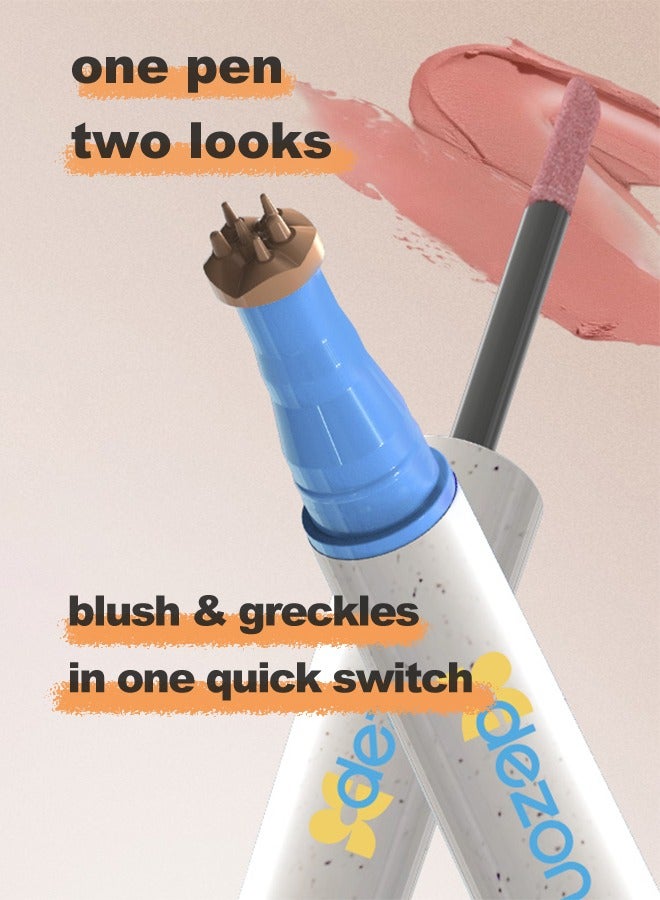 DEZONE 2-in-1 Frekle Blush Pen 01 - Image 2