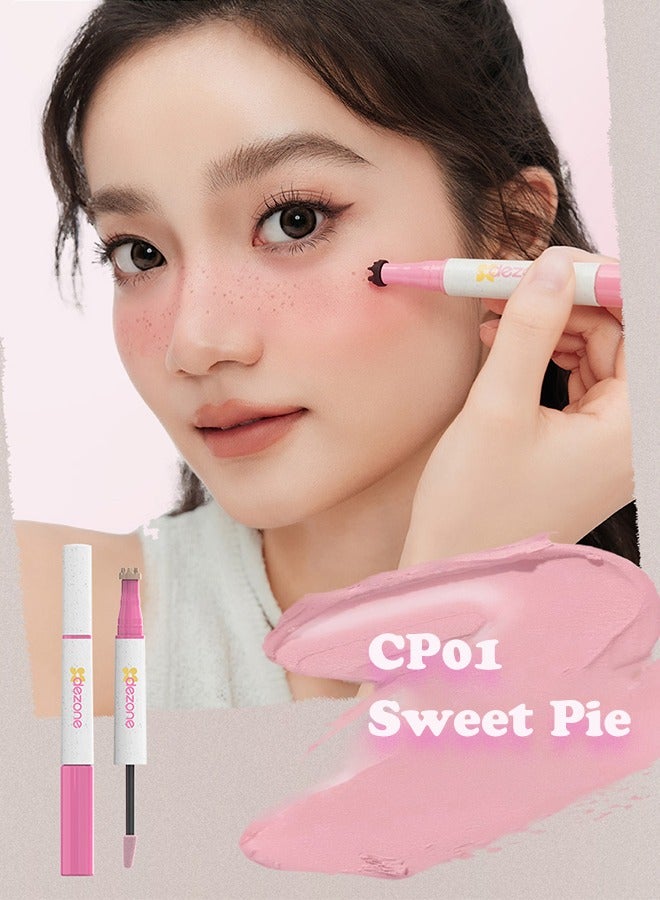 DEZONE 2-in-1 Frekle Blush Pen 01 - Image 4