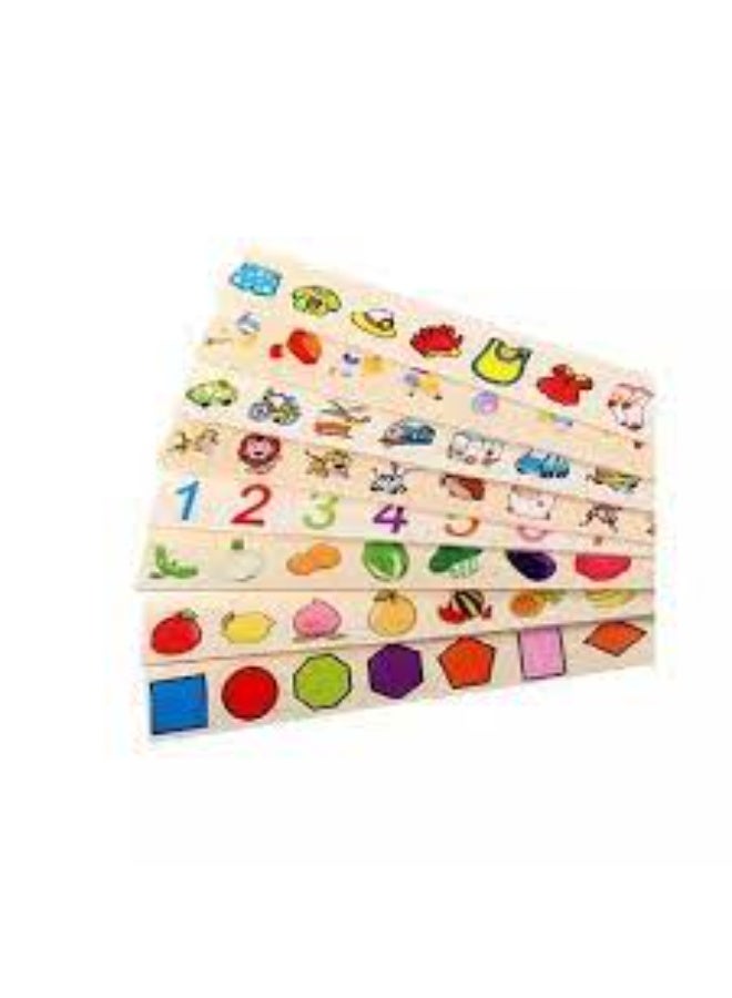 Wooden-Mathematical Knowledge Classification Toy Box - Image 3