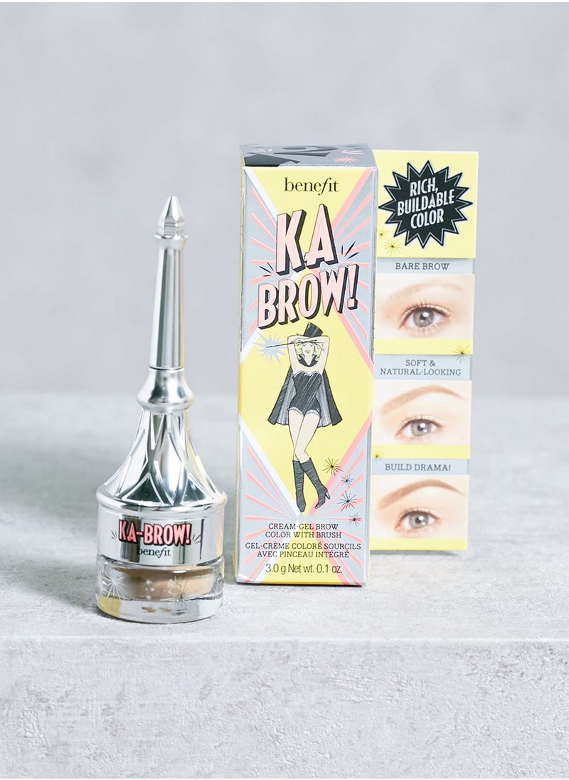 Benefit Cosmetics - Ka Brow Cream Gel Brow Color + Brush #2 - Image 1