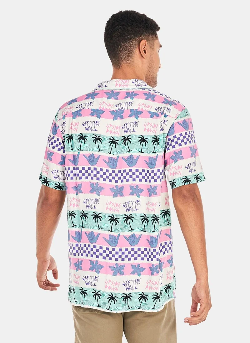 VANS Men's x Stranger Things California Stripe Shirt