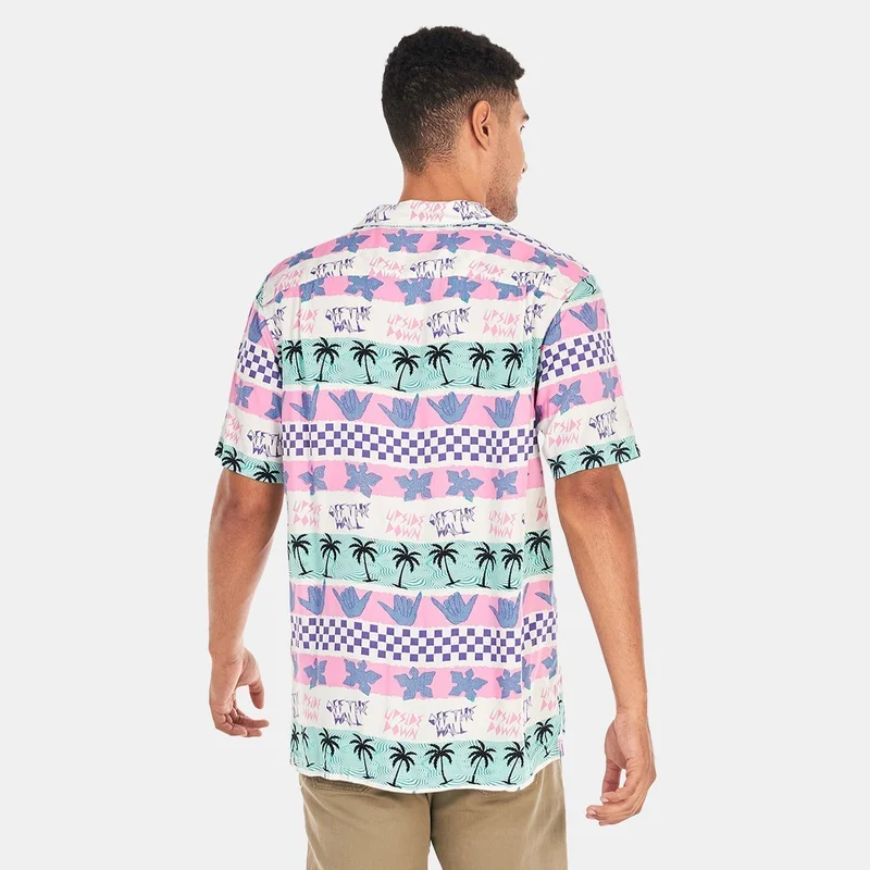 VANS Men's x Stranger Things California Stripe Shirt