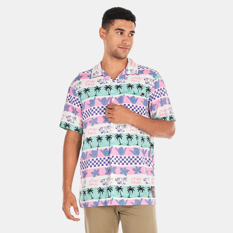VANS Men's x Stranger Things California Stripe Shirt