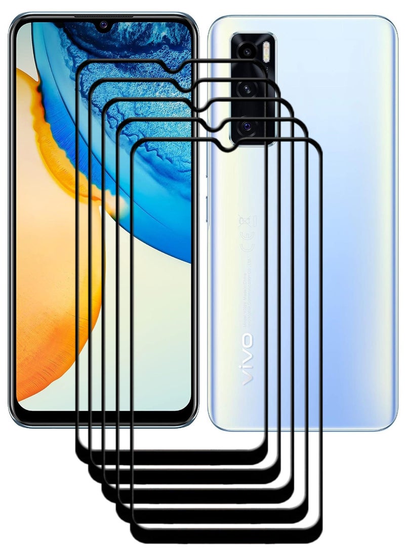 ACLIX 5 Pieces Antistatic ESD Dustproof Premium Quality High Definition Tempered Glass Screen Protector Designed For vivo Y70 - Image 1