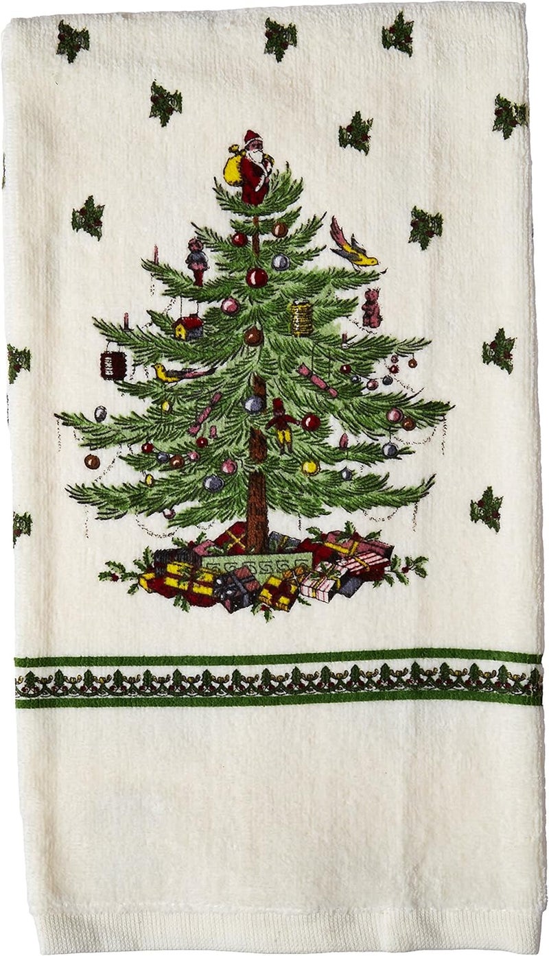 Spode مفرش طاولة سبود 60 × 102 ملحقات المطبخ ديكور المنزل في العطلات مجموعة شجرة عيد الميلاد سبود