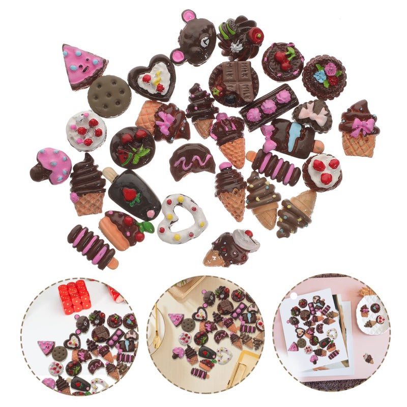 30 Pcs DIY Artificial Dessert Display Props For Photography Accessories - Image 3