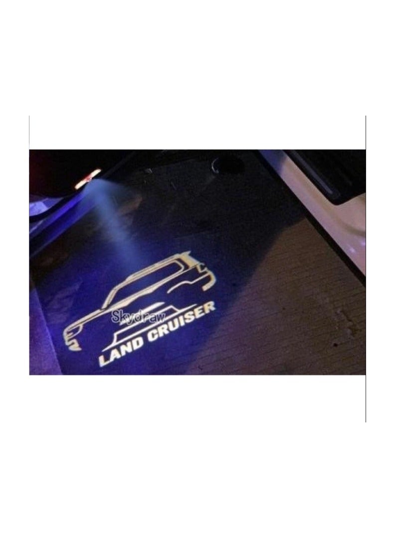 3D Shadow light Door projector for Toyota Land Cruiser 2016 - 2021  - Image 2