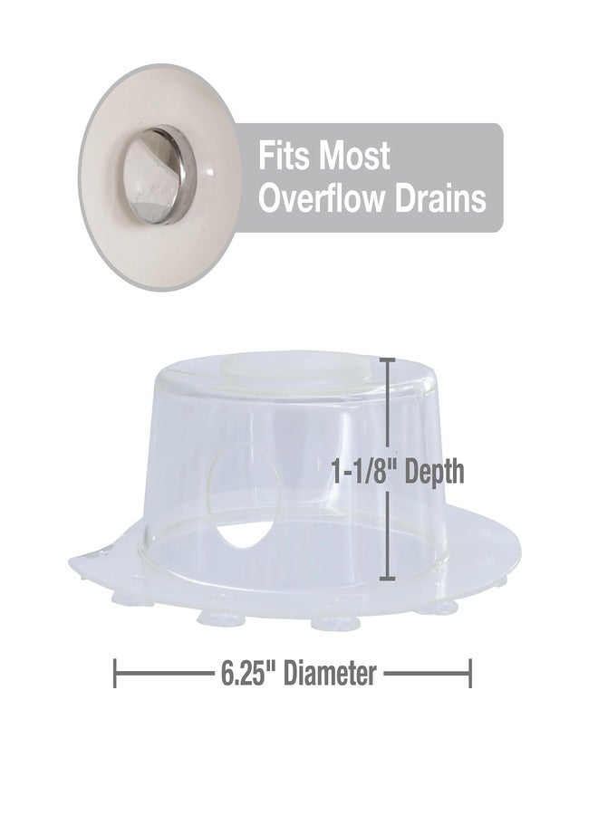 دانكو غطاء تصريف حوض الاستحمام للحمامات الكبيرة، ومستلزمات الحمامات، والسبا، ومستلزمات الاستحمام، شفاف (12078) - Image 5