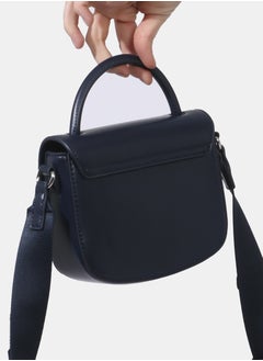 Tommy Hilfiger Plus Origin Plaque Denim Crossover Bag  - Image 3