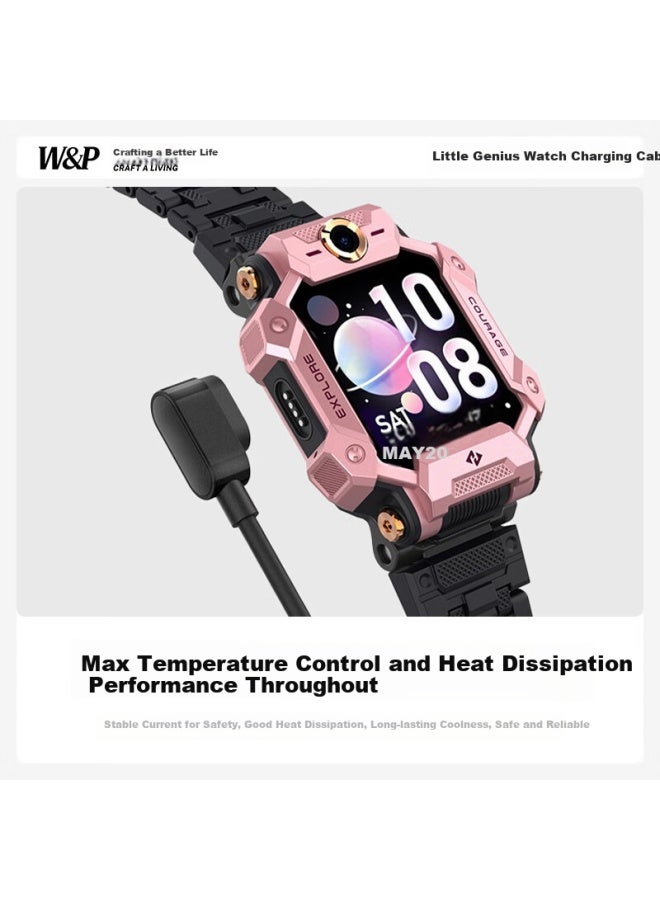 WP Compatible With Little Genius Kids Phone Watch Charging Cable Z11/Z10/Z9/Z8/Z8A/Z6Pro/Z6A/Z6S/Z7/Z7A/Z7S/Watch Charger Magnetic Adsorption - Image 3