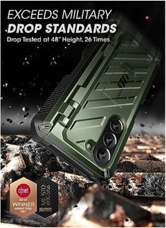 SupCase Unicorn Beetle Pro Case For Galaxy Z Fold 5 5G 2023 Built In Pen Holder Full Body Rugged Protective Case With Screen Protector And Kickstand Guldan  - Image 4