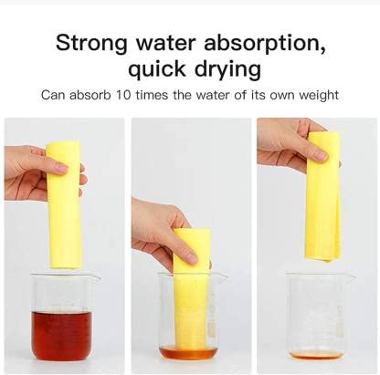 Shopfleet Wet n Wipe Multipurpose Sponge Wipe 10 Pcs Pack Multicolor - Image 2