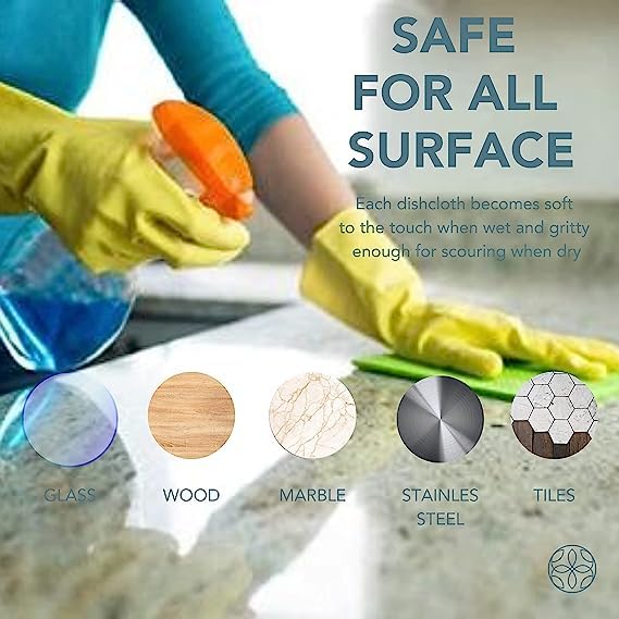 Shopfleet Wet n Wipe Multipurpose Sponge Wipe 10 Pcs Pack Multicolor - Image 4