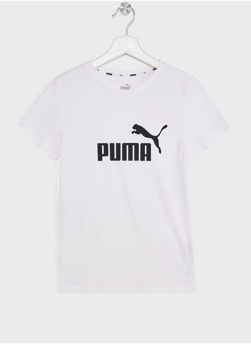PUMA - Kids Essential Logo T-Shirt - Image 1