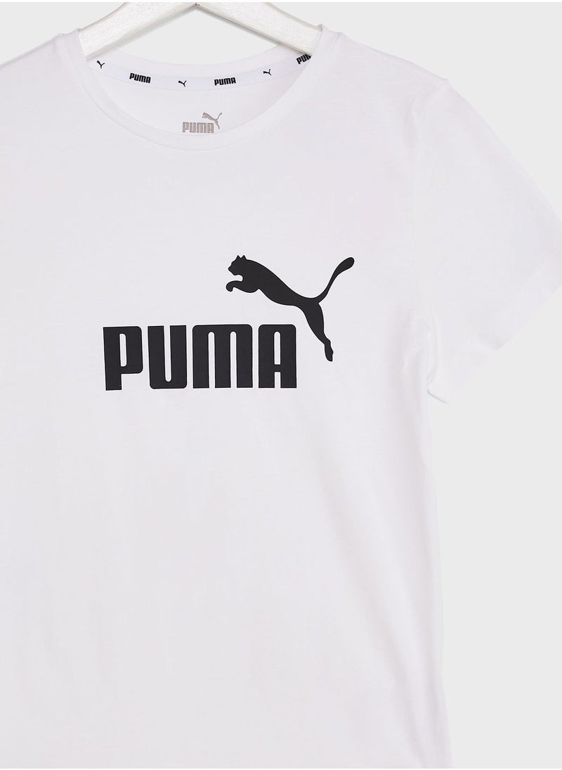 PUMA - Kids Essential Logo T-Shirt - Image 1