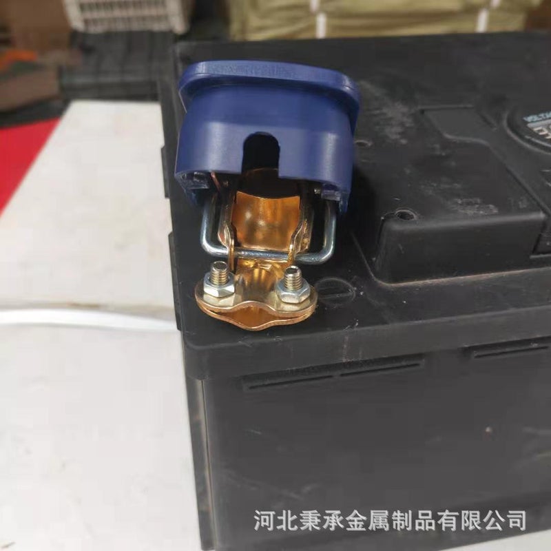 Ready Supply of Battery Power-Off Protection Pile Head Battery Clip Quick Disassembly Battery Clip Head Pure Copper Clip Head(Pure Copper 1.2mm) - Image 4