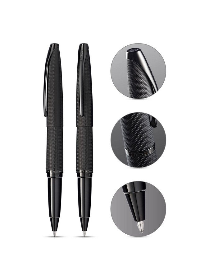 كروس قلم حبر جاف كروس للجنسين (أسود - مقاس حر) - Image 2