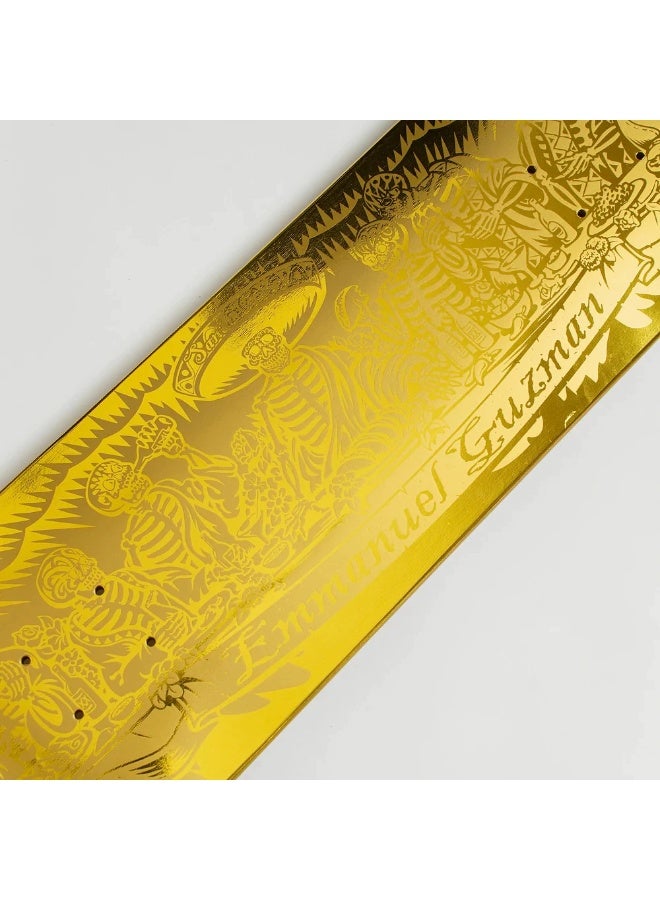 Santa Cruz Guzman Dining with the Dead Pro 8.27" x 31.83" Skateboard Deck - Image 3