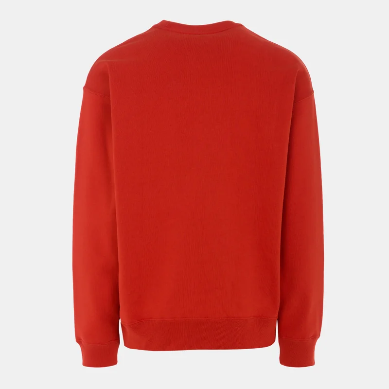 Nike Red Men's Solo Swoosh Fleece Sweatshirt for Men | Best Price UAE