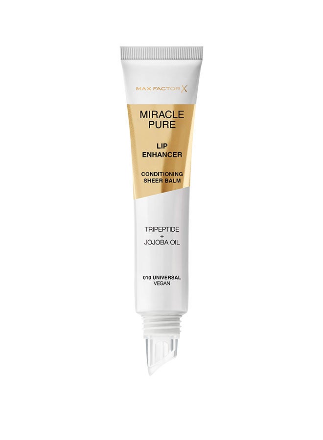 Max Factor Miracle Pure Lip Enhancer Hydrating Lip Balm - 010 - Universal - Image 1