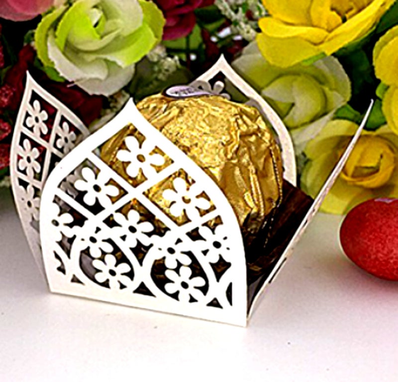 Selling Wedding Hollow Decoration Candy Box Beautiful Chocolate Paper Lace Valentine'S Day Party Candy Box - Image 2