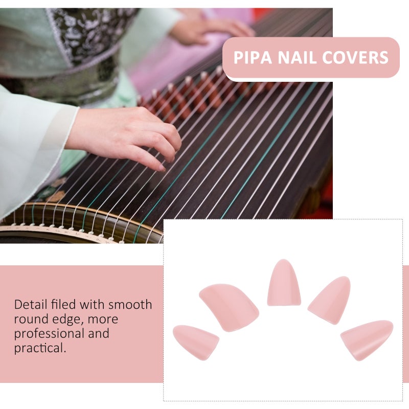 10 pcs Professional Nylon Pipa Nails String Instrument Parts Pipa Accessories - Image 2