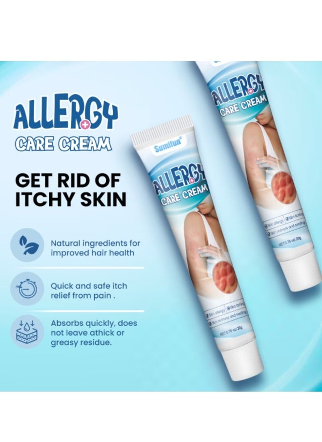 Sumifun Allergy  Care Cream For Skin Allegry Skin Itching Skin Redness And Swelling 20g  - Image 5