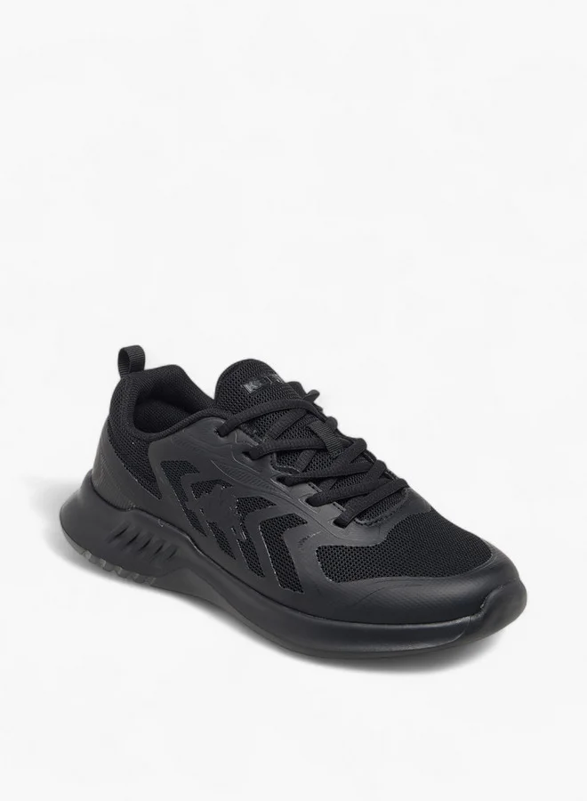 Kappa Women's Logo Print Sports Shoes with Lace-Up Closure