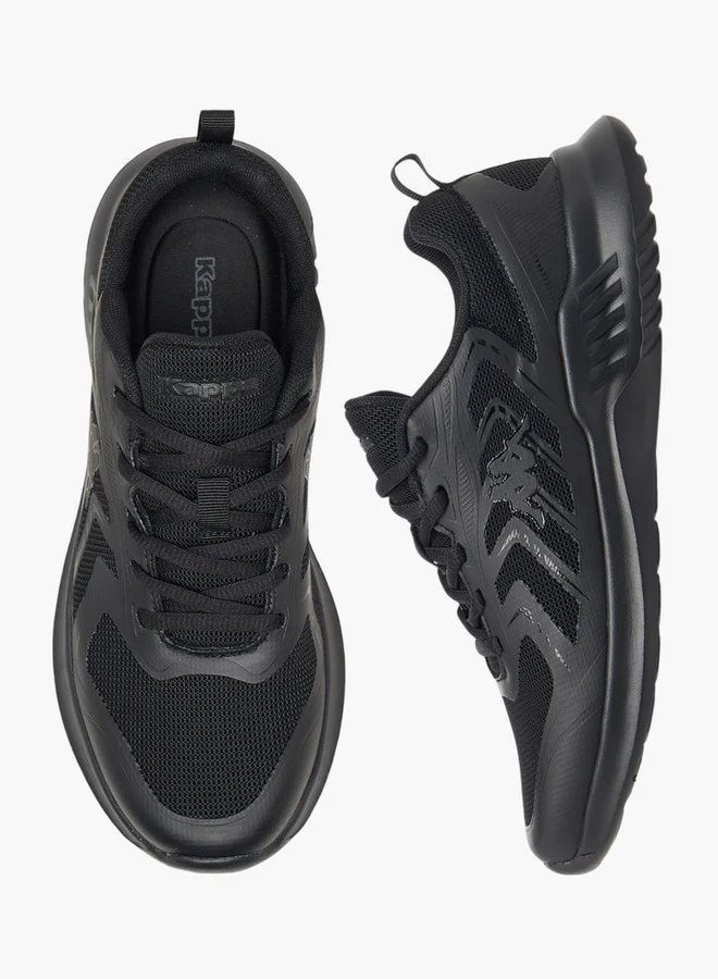 Kappa Women's Logo Print Sports Shoes with Lace-Up Closure