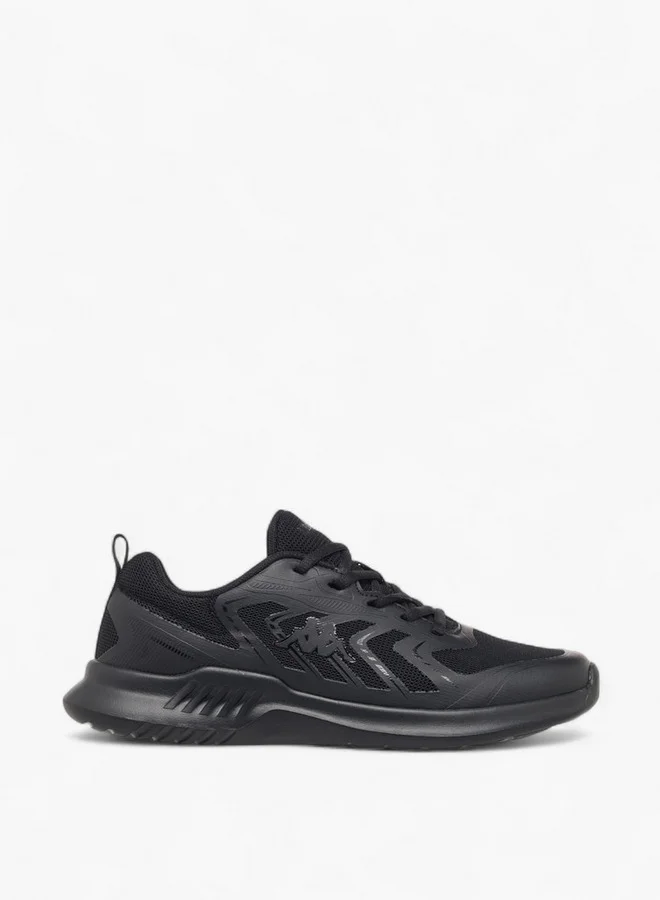 Kappa Women's Logo Print Sports Shoes with Lace-Up Closure