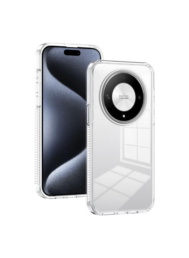 اس-توب جراب لهاتف Honor Magic6 Lite 5G، جراب هاتف هجين من مادة TPU من الأكريليك الشفاف المقاوم للانزلاق - Image 1