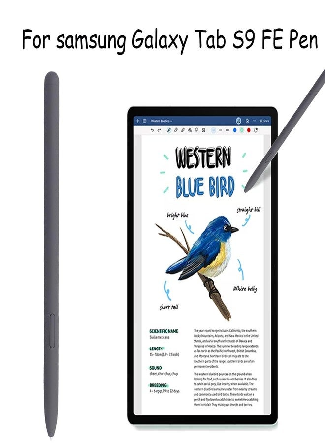 Anglepingping 2 Pack Galaxy Tab S9 FE S Pen for Samsung Galaxy Tab S9 FE / S9 FE+ Stylus Pen,Replacement for Samsung Galaxy Tab S9 FE Pen(Grey) - Image 3