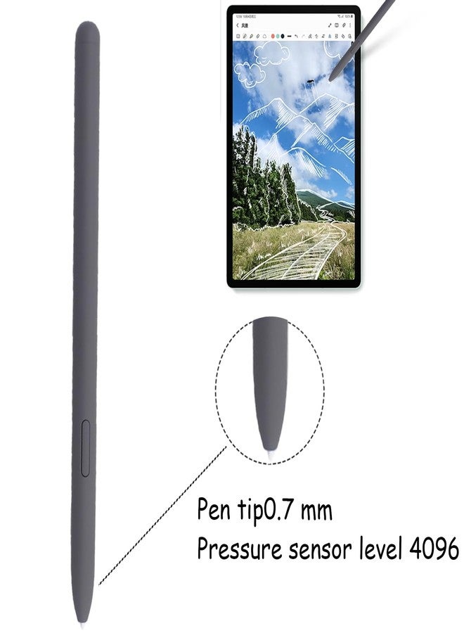 Anglepingping 2 Pack Galaxy Tab S9 FE S Pen for Samsung Galaxy Tab S9 FE / S9 FE+ Stylus Pen,Replacement for Samsung Galaxy Tab S9 FE Pen(Grey) - Image 2