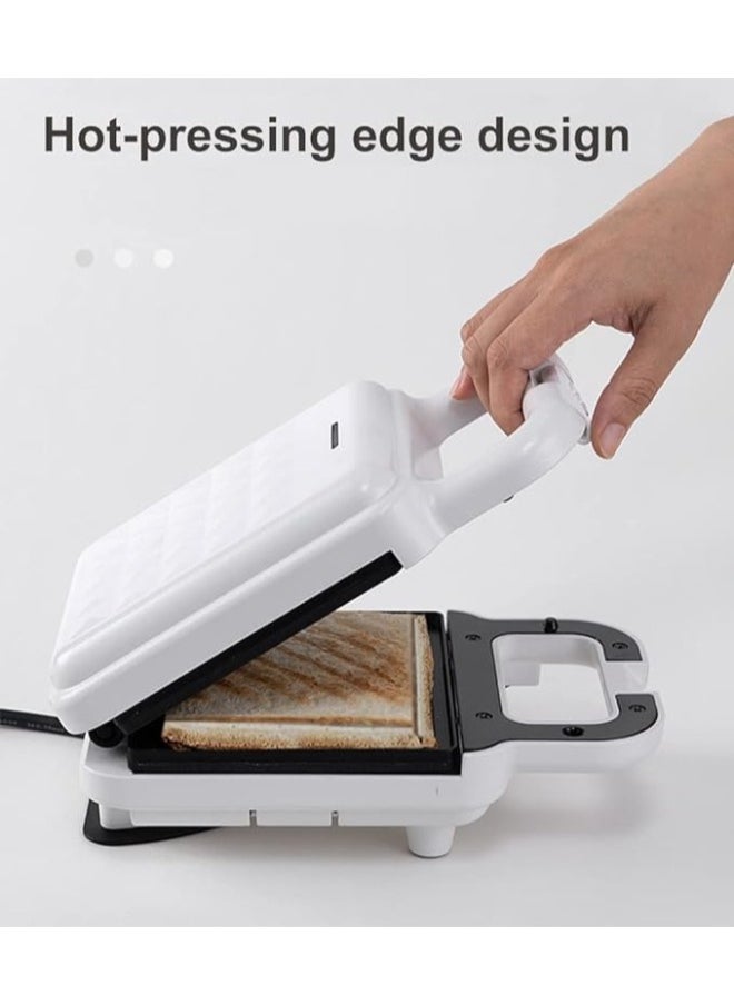 Generic - Ultimate 3-in-1 Multifunctional Breakfast Machine: Waffle Maker, Toaster, Sandwich Press | Easy 3-Minute Breakfast, Intelligent Operation, Dual Lights | Fat-Reducing Cooking, Portable & Efficient - Image 1