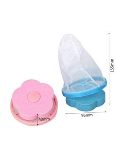 PANCHANI BROTHERS PANCHANI BROTHERS Washing Machine Flower Ball Shape Floating Reusable Mesh lint Net Trap sehold Tool Cloth Laundry Washer Device Cleaning  - Image 2