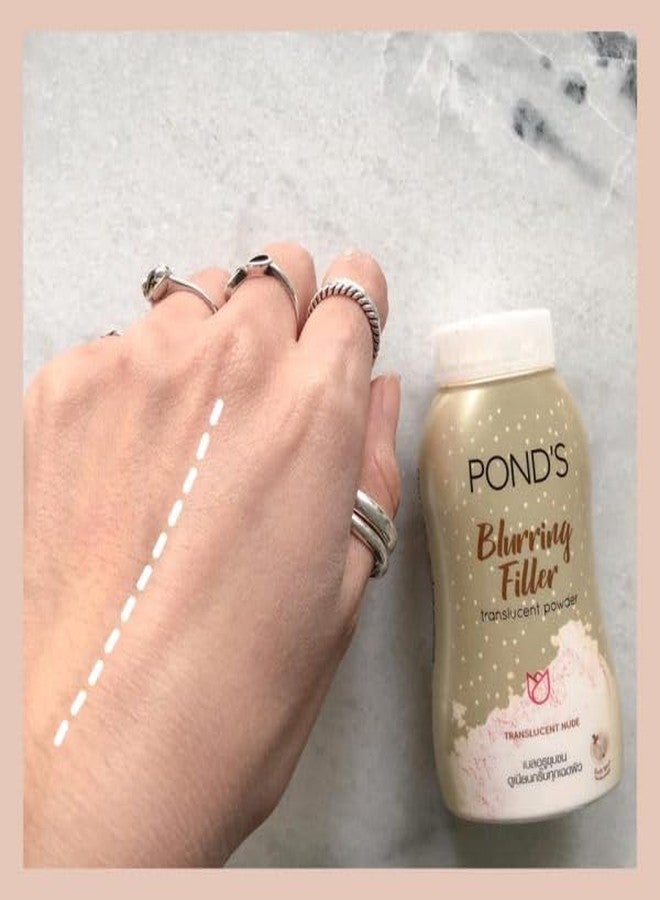 بوندس بودرة بوندز الشفافة لتنعيم البشرة، والتحكم في الزيوت مع حماية من الأشعة فوق البنفسجية، للبشرة المعرضة لحب الشباب، 50 غرام، بيج - Image 5