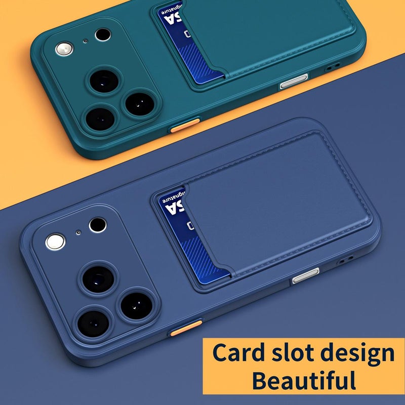 إيروريكس جراب هاتف TPU بأزرار بلون متباين لهاتف iPhone 17 Pro (وردي) - Image 4