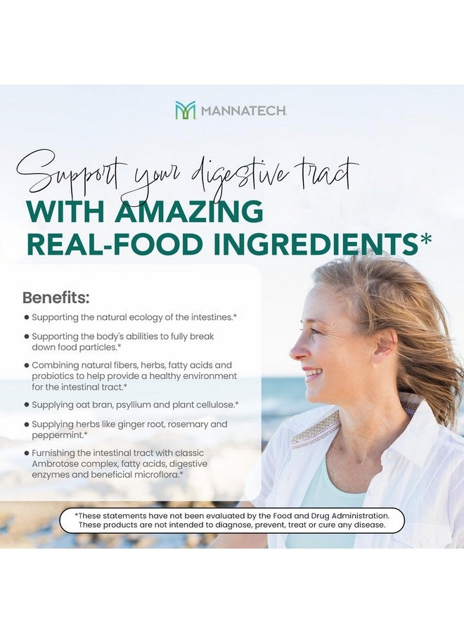 Mannatech Digestive Enzymes and Probiotics - Powered by Ambrotose Derived from The Aloe Vera Plant - Digestive and Colon Cleanser Helps Support Overall Gut Heath - MannaCleanse 120 Capsules - Image 4