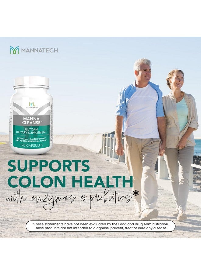 Mannatech Digestive Enzymes and Probiotics - Powered by Ambrotose Derived from The Aloe Vera Plant - Digestive and Colon Cleanser Helps Support Overall Gut Heath - MannaCleanse 120 Capsules - Image 5