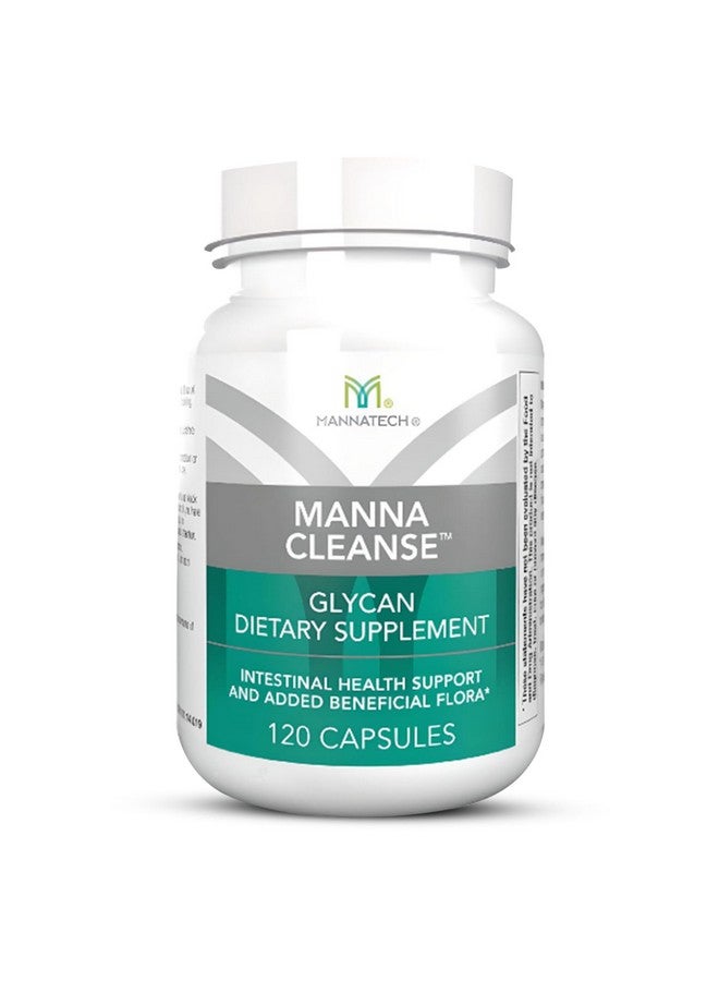 Mannatech Digestive Enzymes and Probiotics - Powered by Ambrotose Derived from The Aloe Vera Plant - Digestive and Colon Cleanser Helps Support Overall Gut Heath - MannaCleanse 120 Capsules - Image 1