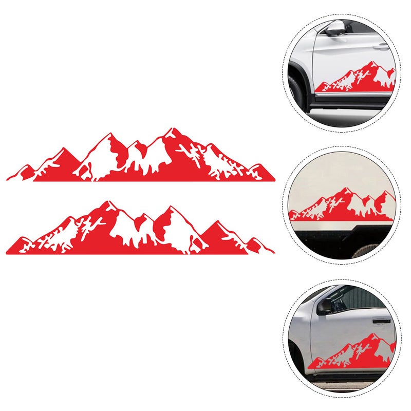 2pcs Stickers Sticker Adornment Auto Stickers - Image 1